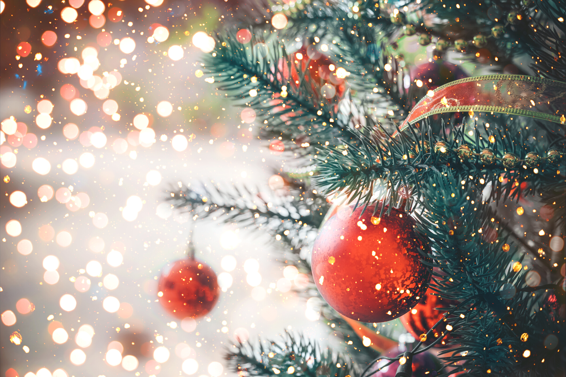 Christmas tree background